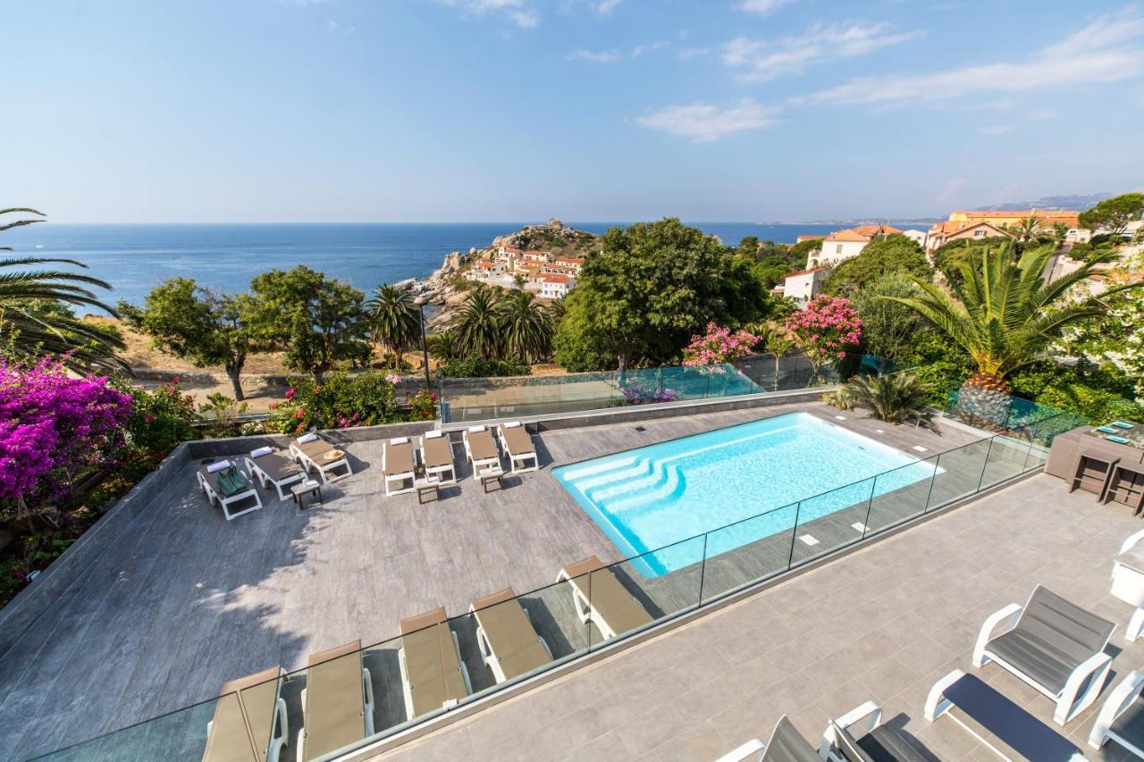 Hotel Villa R Calvi  Bagian luar foto